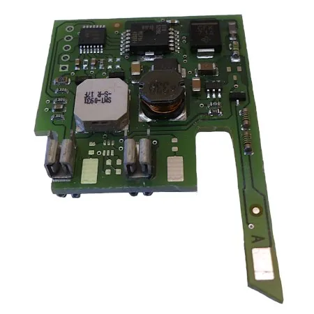 mhe circuit board layout: assembled power electronics board