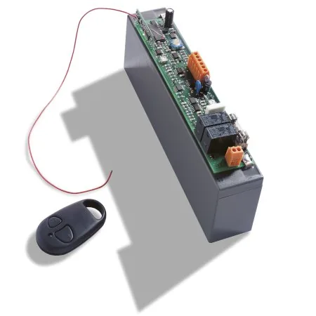 mhe serial production: finished electronics unit with remote key fob