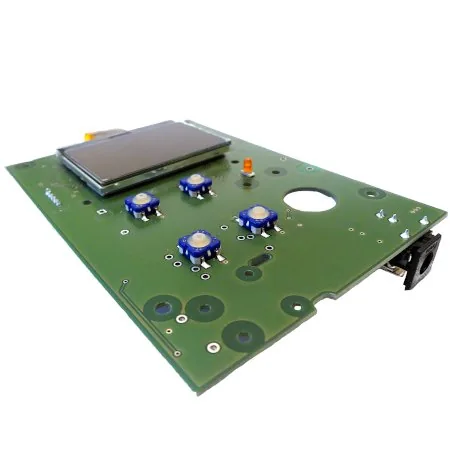 mhe software development: embedded board with display and controls